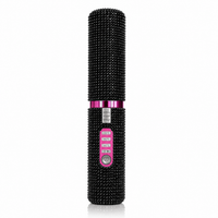 Dimaelle™ Wireless Mini Hair Straightener – Black Diamonds