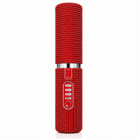 Dimaelle™ Wireless Mini Hair Straightener – Red Diamonds
