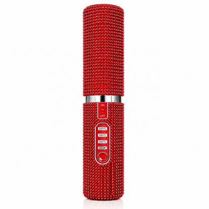 Dimaelle™ Kabelloser Mini-Haarglätter – Rote Diamanten