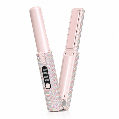 Dimaelle™ Kabelloser Mini-Haarglätter – Bunte Diamanten